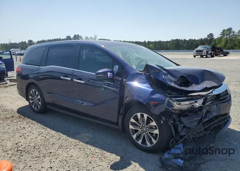 2023 Honda Odyssey Exl z USA, uszkodzony, nr VIN 5FNRL6H66PB059463